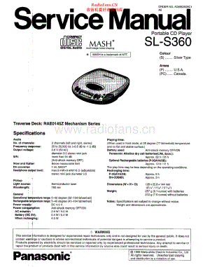 Technics-SLS360-dm-sm(1) 维修电路原理图.pdf