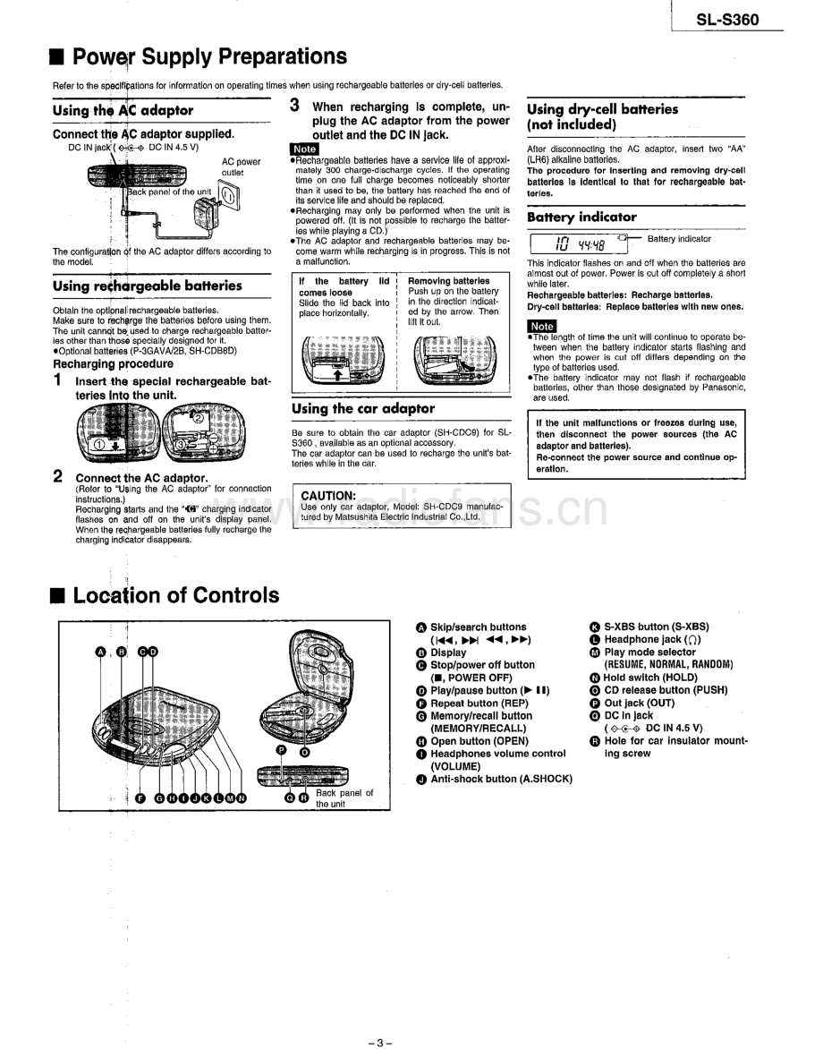 Technics-SLS360-dm-sm(1) 维修电路原理图.pdf_第3页