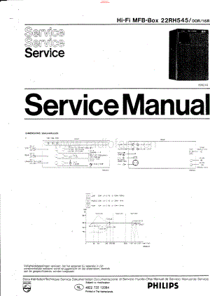 Philips-545MFB-act-sm 维修电路原理图.pdf