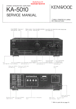 Kenwood-KA5010-int-sch 维修电路原理图.pdf