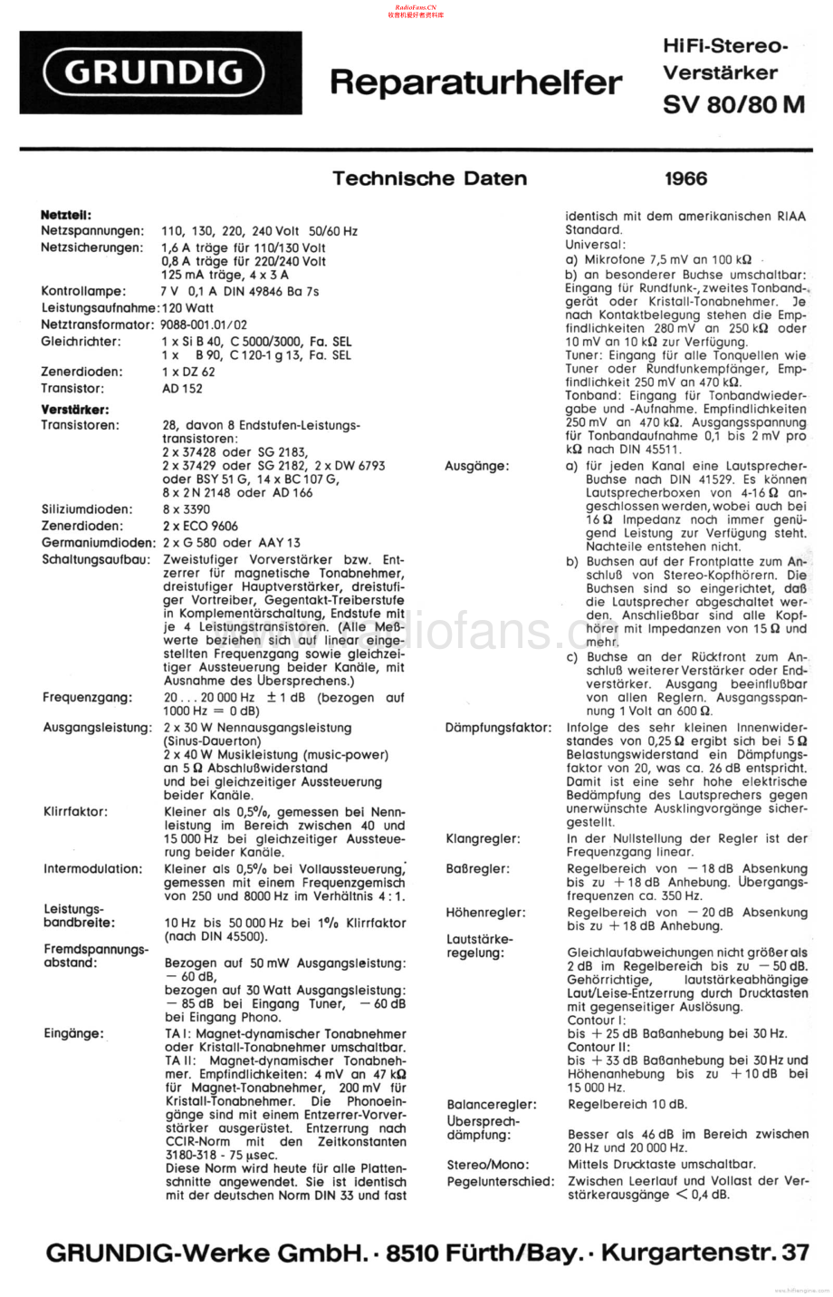 Grundig-SV80-int-sm维修电路原理图.pdf_第1页