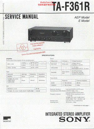 Sony-TAF361R-int-sm 维修电路原理图.pdf