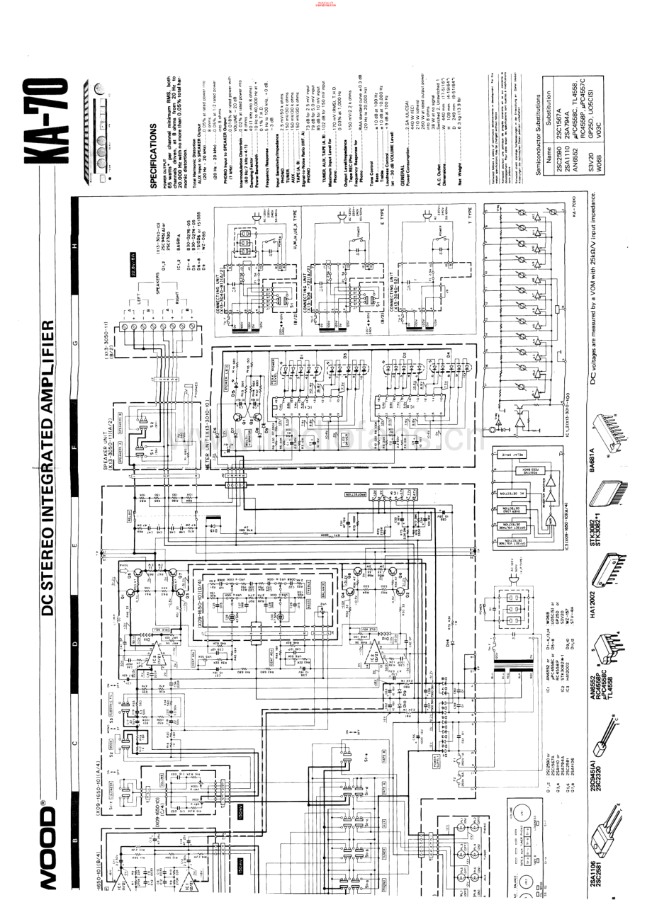 Kenwood-KA70-int-sch 维修电路原理图.pdf_第1页