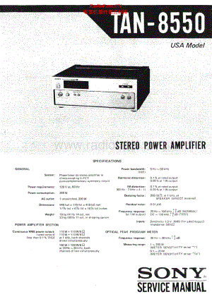 Sony-TAN8550-pwr-sm 维修电路原理图.pdf
