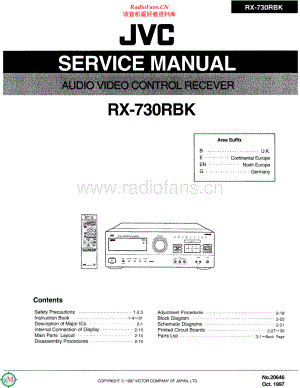 JVC-RX730RBK-avr-sm 维修电路原理图.pdf