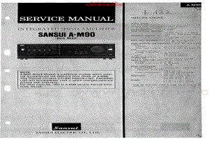 Sansui-AM90-int-sm 维修电路原理图.pdf