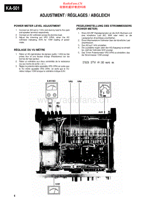 Kenwood-KA501-int-adj 维修电路原理图.pdf
