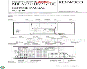 Kenwood-KRFV7771D-avr-sm2 维修电路原理图.pdf