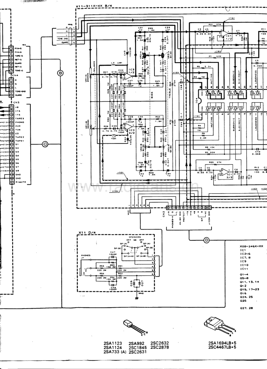 Kenwood-KA5040R-int-sch 维修电路原理图.pdf_第3页
