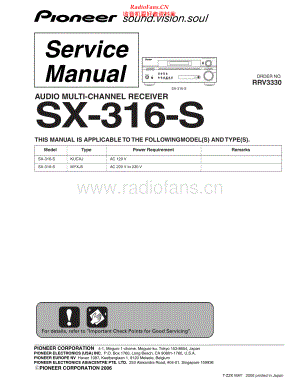 Pioneer-SX316S-avr-sm1 维修电路原理图.pdf