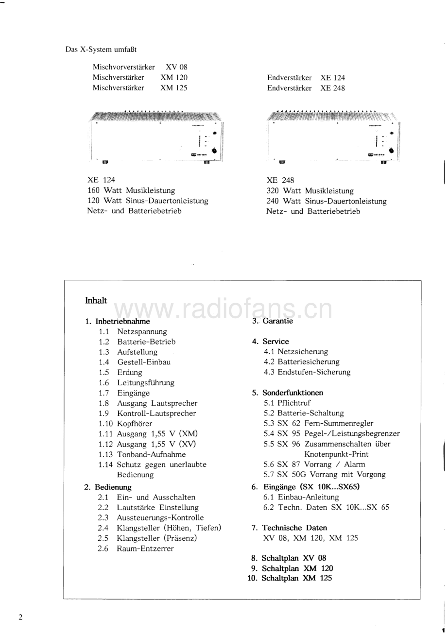 KleinHummel-XM125-pa-sm 维修电路原理图.pdf_第3页