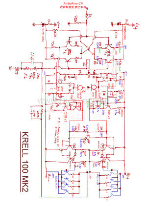 Krell-100MKII-pwr-sch 维修电路原理图.pdf