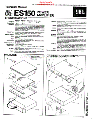 Urei-ES150-pwr-tm 维修电路原理图.pdf