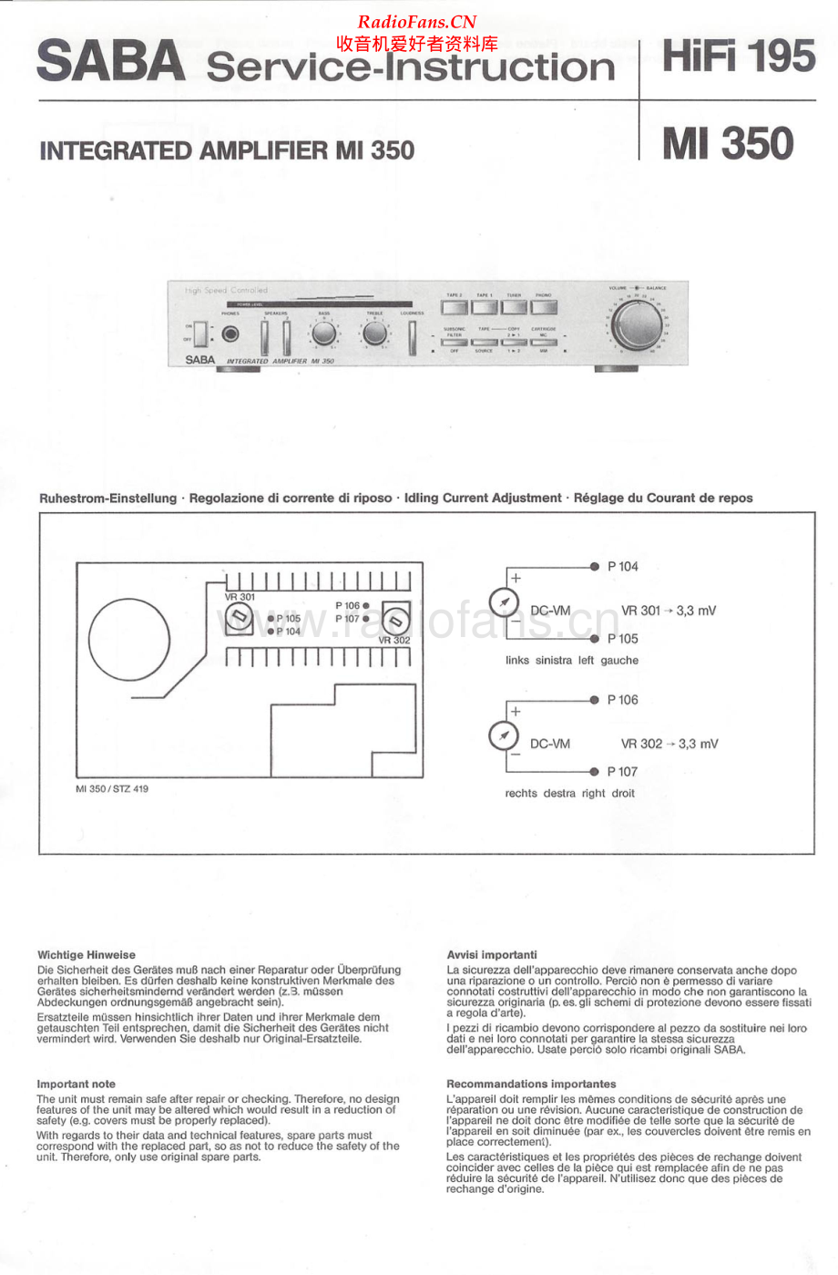 Saba-MI350-int-sm 维修电路原理图.pdf_第1页