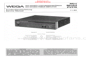 Wega-PV210-pwr-sm 维修电路原理图.pdf