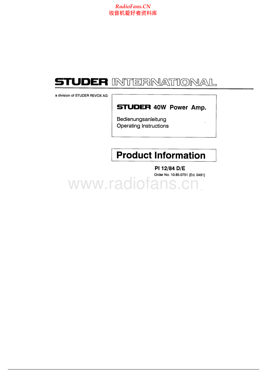Studer-40W-pwr-sch 维修电路原理图.pdf_第1页