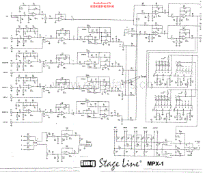 IMGStageline-MPX1-pre-sch 维修电路原理图.pdf
