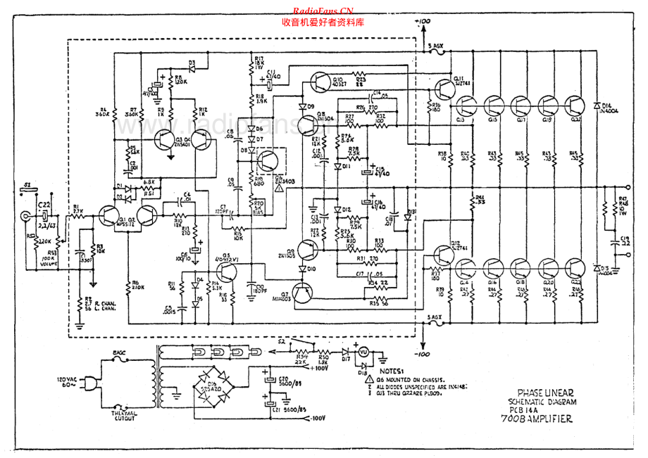 PhaseLinear-700B-pwr-sch 维修电路原理图.pdf_第1页