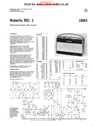 Roberts-RIC1-pr-sm 维修电路原理图.pdf