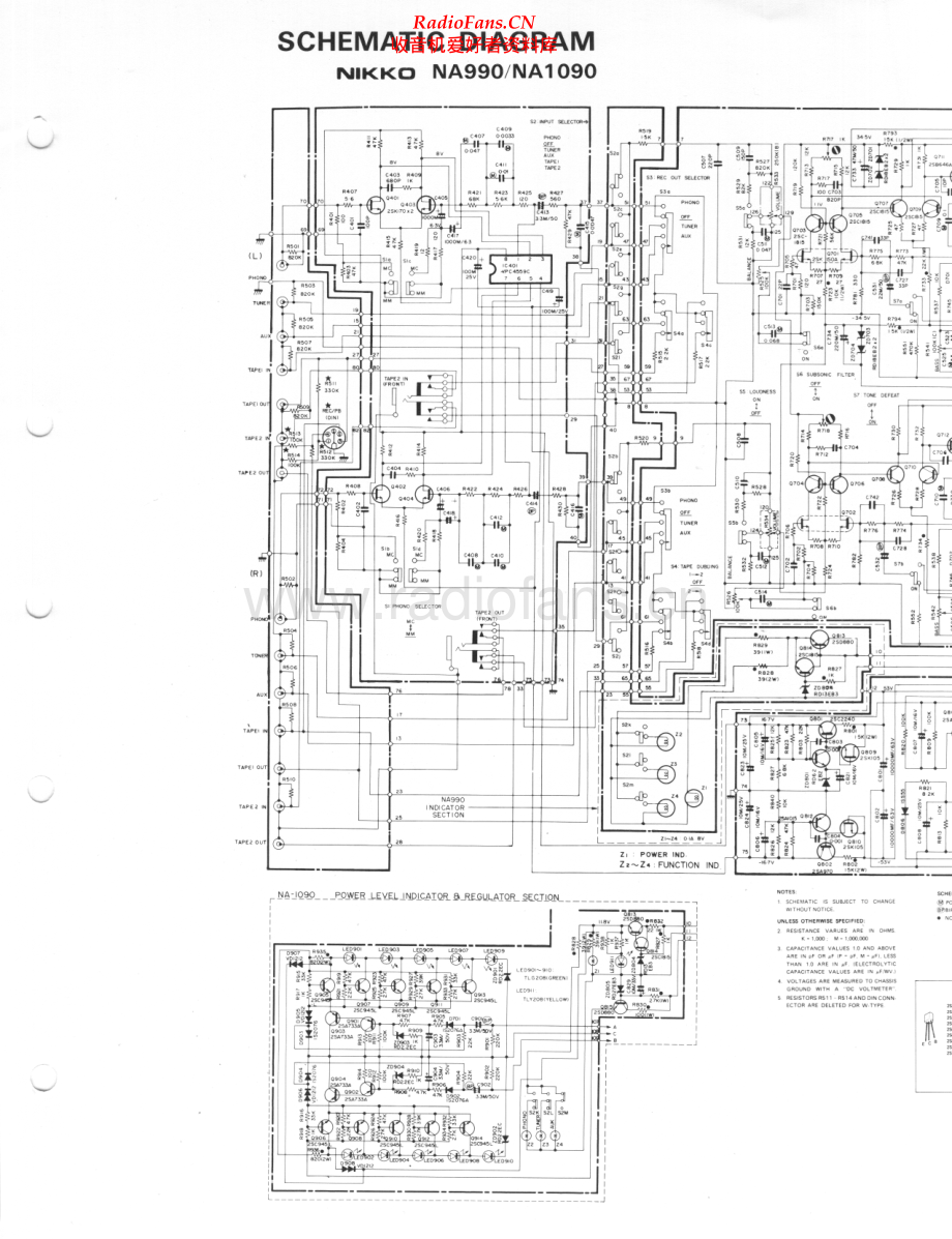 Nikko-NA1090-int-sch 维修电路原理图.pdf_第1页