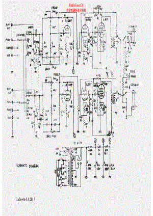 Lafayette-LA214A-int-sch 维修电路原理图.pdf