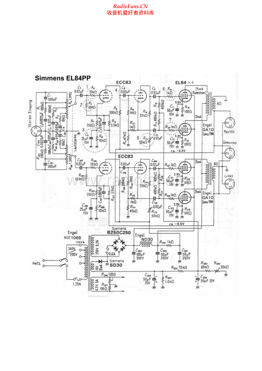 Simmens-EL84PP-pwr-sch 维修电路原理图.pdf_第1页