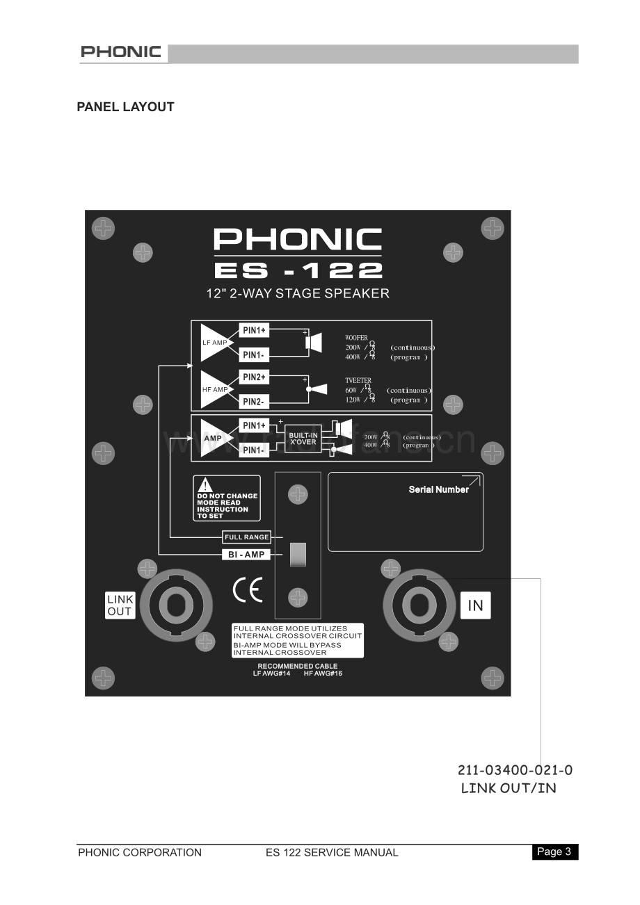 Phonic-ES122-spk-sm 维修电路原理图.pdf_第3页