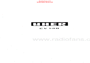 Uher-CV140-int-sch2 维修电路原理图.pdf