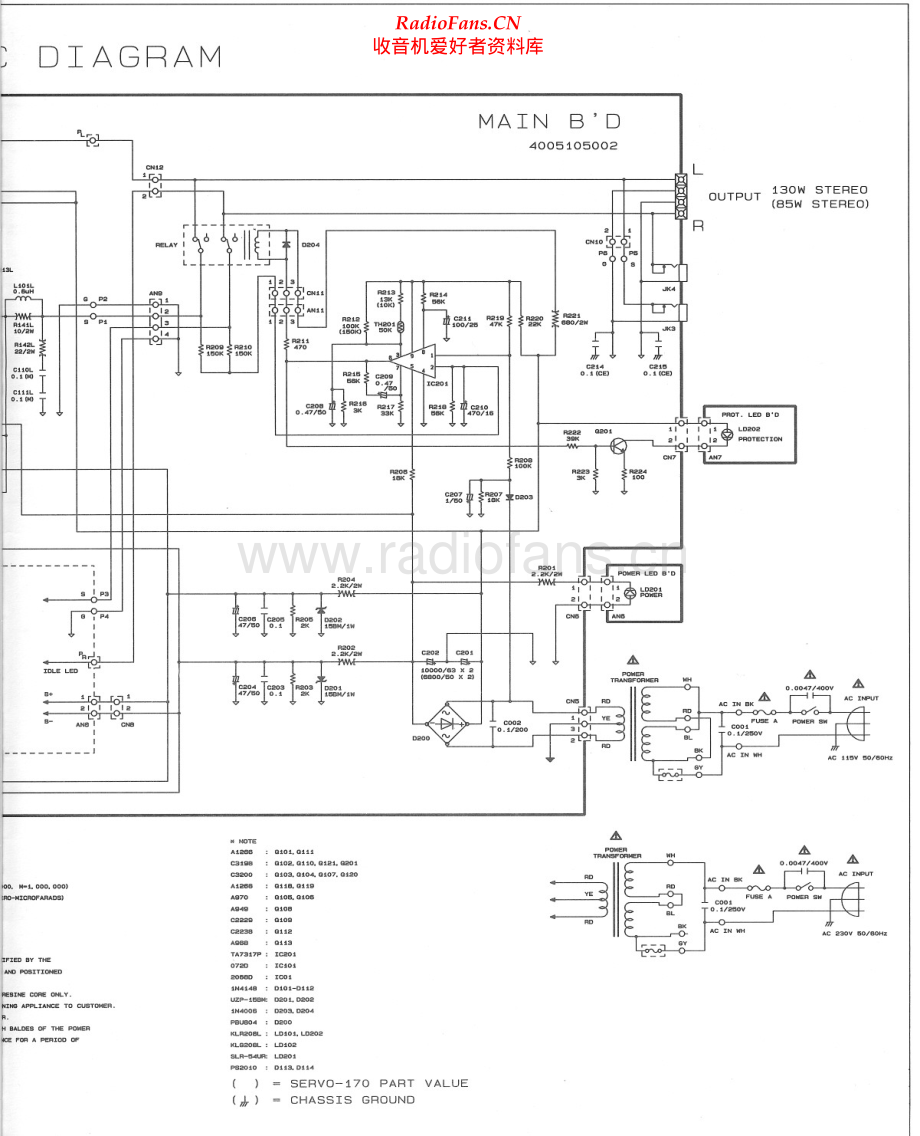 Samson-Servo260-pwr-sch 维修电路原理图.pdf_第2页