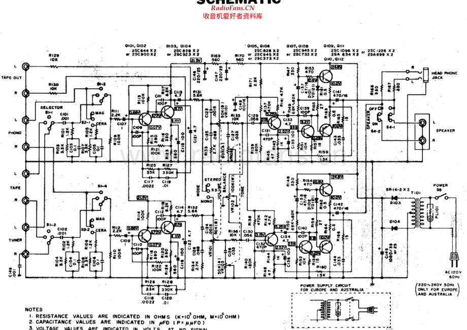 Realistic-SA102-int-sch2 维修电路原理图.pdf_第1页