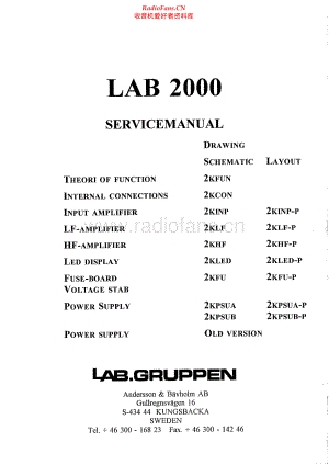 LabGruppen-LAB2000-pwr-sm 维修电路原理图.pdf