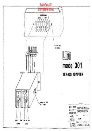 Urei-301-adapt-sch 维修电路原理图.pdf