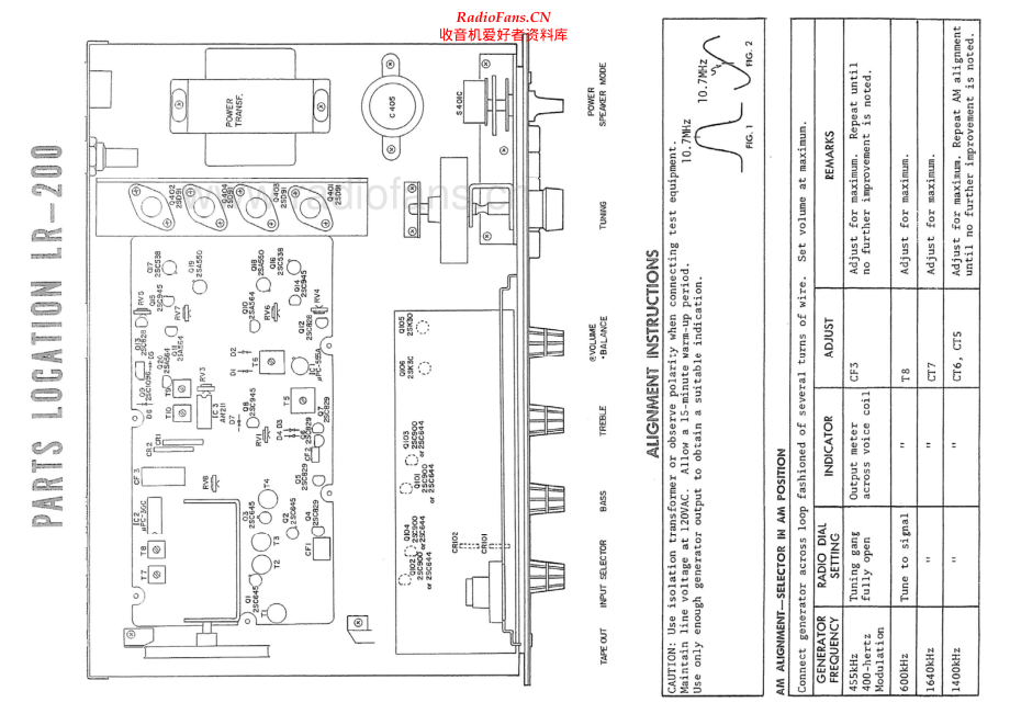 Lafayette-LR200-int-sch 维修电路原理图.pdf_第1页