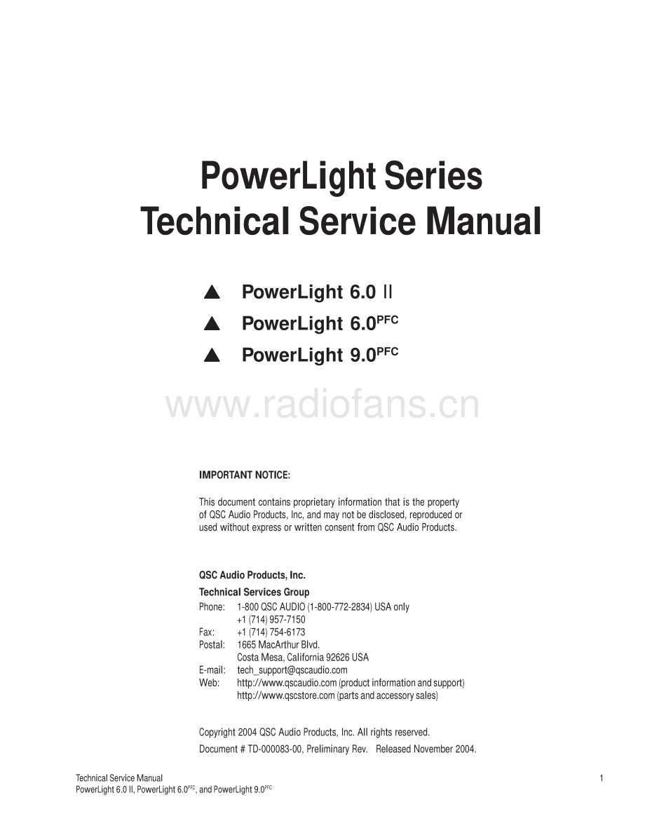 QSC-PowerLightPFCseries-pwr-sm 维修电路原理图.pdf_第3页