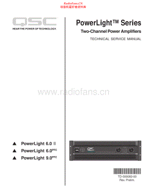 QSC-PowerLightPFCseries-pwr-sm 维修电路原理图.pdf