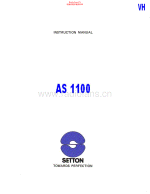 Setton-AS1100-int-sm 维修电路原理图.pdf