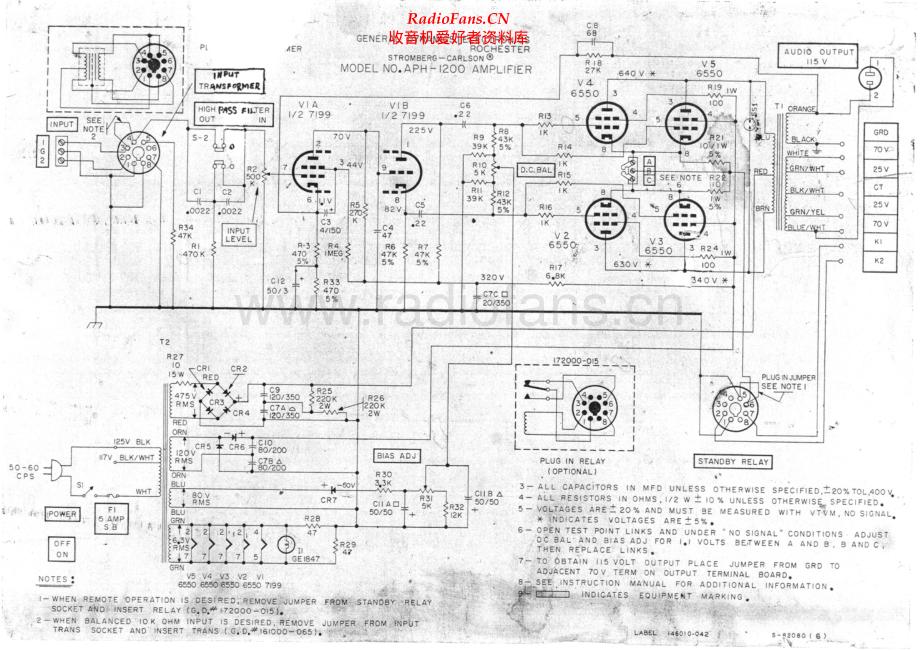 StrombergCarlson-APH1200-pwr-sch 维修电路原理图.pdf_第1页