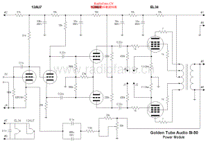 GoldenTube-SI50-pwr-sch维修电路原理图.pdf