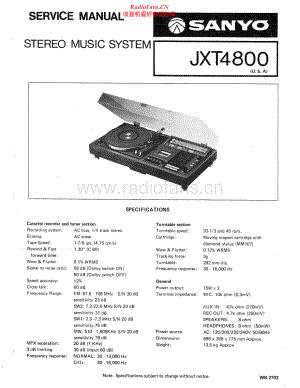Sanyo-JXT4800-sms-sm 维修电路原理图.pdf