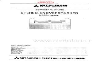 Mitsubishi-MA01-pwr-sm-de 维修电路原理图.pdf