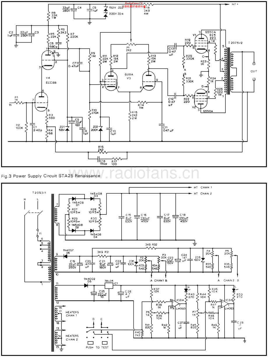 Radford-STA25Renaissance-pwr-sch 维修电路原理图.pdf_第1页