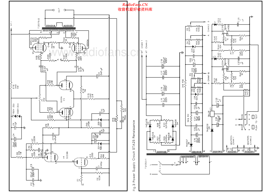 Radford-STA25-pwr-sch2 维修电路原理图.pdf_第1页