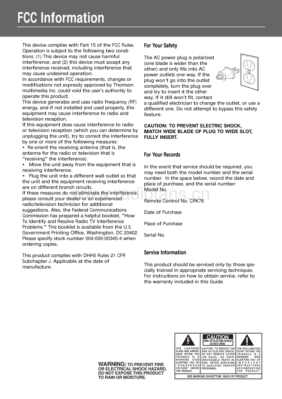 Thomson-RT2280-htr-sm 维修电路原理图.pdf_第3页