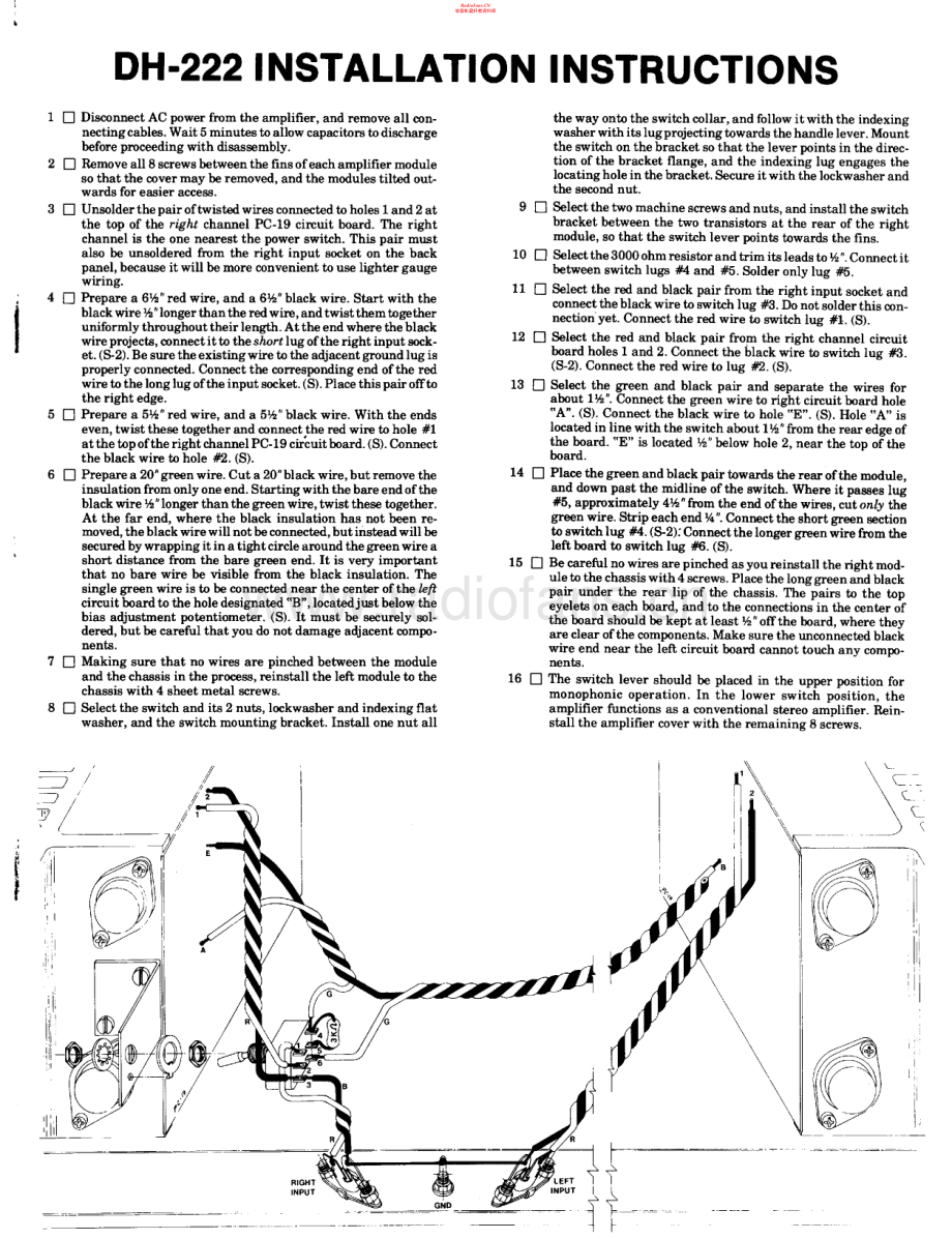 Hafler-DH222-bridge-sm维修电路原理图.pdf_第2页