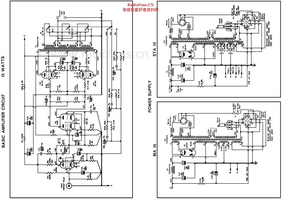 Radford-STA15-pwr-sch 维修电路原理图.pdf_第1页