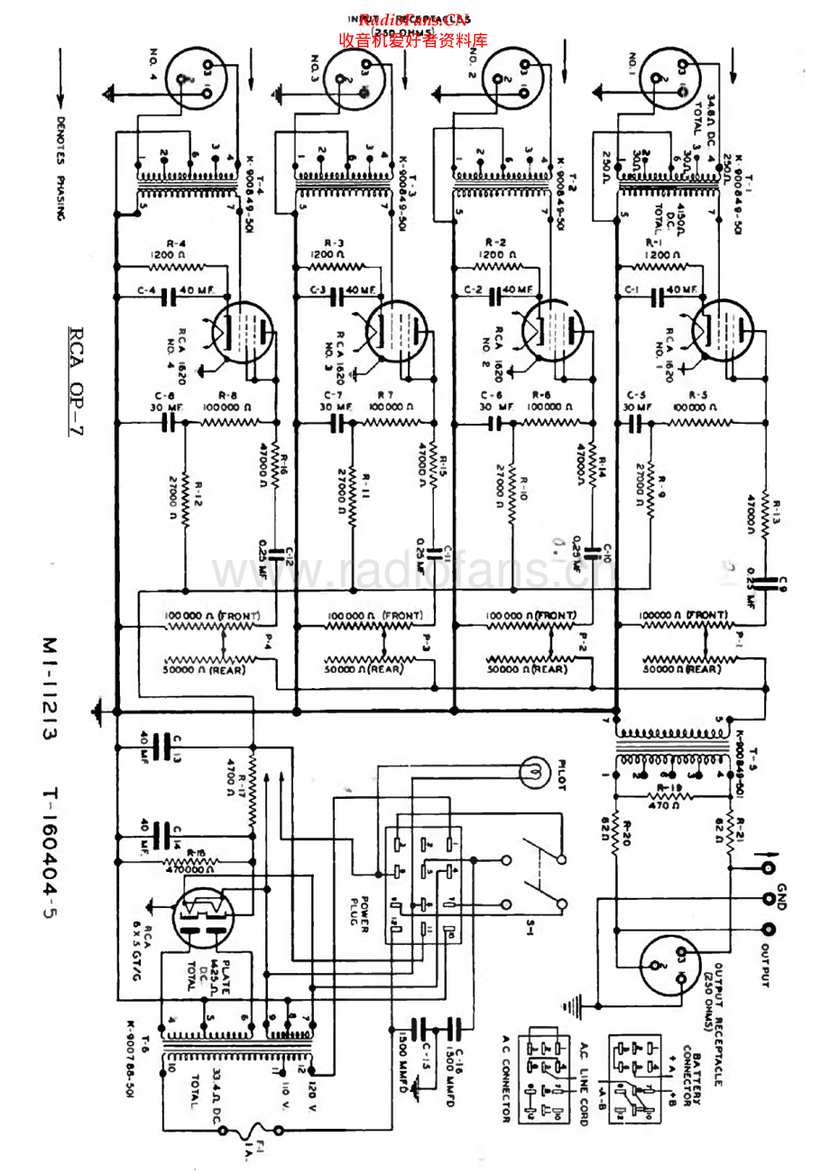 RCA-OP7-mix-sch 维修电路原理图.pdf_第1页
