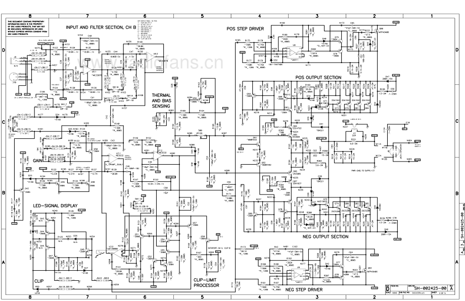 QSC-SRA2422-pwr-sch 维修电路原理图.pdf_第3页