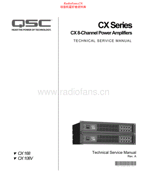 QSC-CX8-pwr-sm 维修电路原理图.pdf