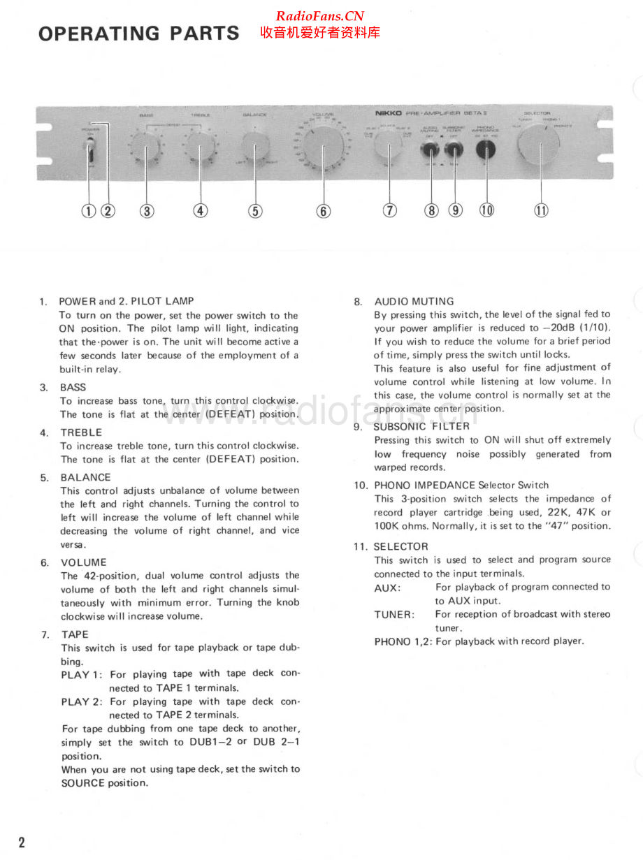 Nikko-Beta2-pre-sm 维修电路原理图.pdf_第2页