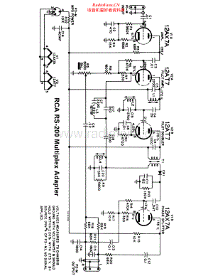 RCA-RS200-mpxa-sch 维修电路原理图.pdf